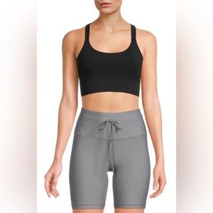 NATORI Black Impulse Racerback Sports Bra Size XS NWT